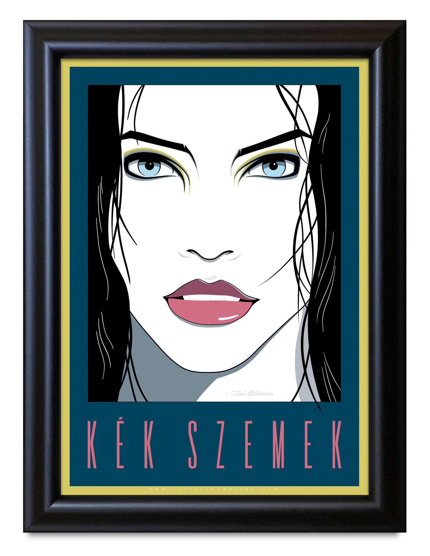 K�k-Szemek - Prussian-Blue